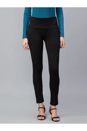 Black Slim Fit Treggings