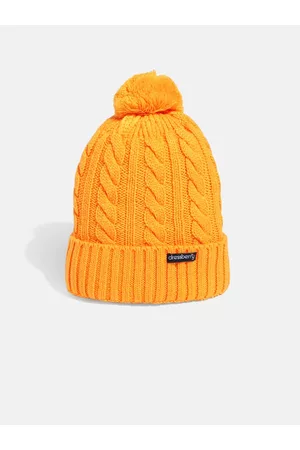 DressBerry Women Mustard Yellow Beanie