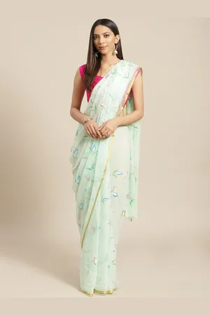 Kalamkari Cotton Sarees – Prashanti Sarees