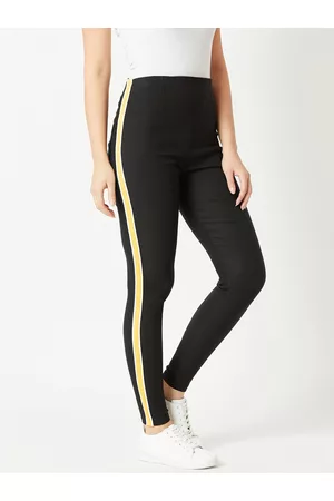 Miss Chase Women Black Solid Skinny-Fit Jeggings