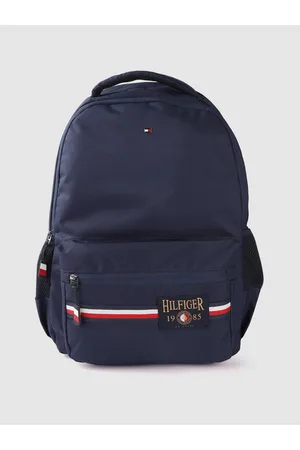 Tommy Hilfiger Unisex Navy Blue Solid Backpack