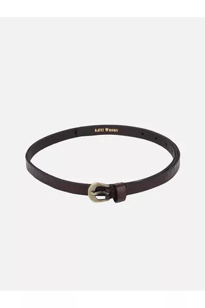 Aditi Wasan Women Textured Leather Formal Belt