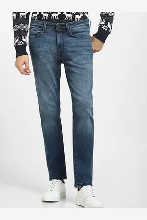 SELECTED Men Blue Slim Fit Light Fade Stretchable Jeans