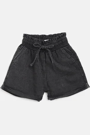TALES & STORIES Girls Black Outdoor Shorts