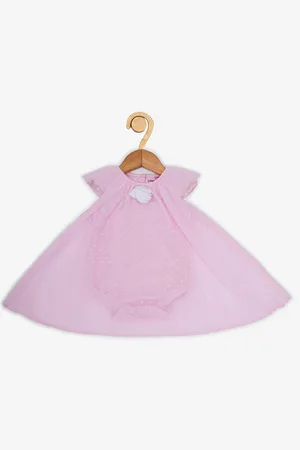 Creative Girl Pink Printed Dress