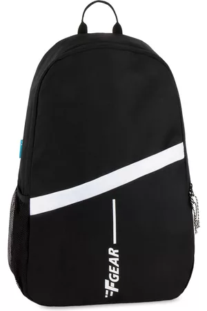 F Gear Unisex Medium Size Water Resistance Black & White Backpack