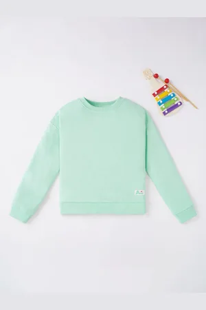 Ed-a-Mamma Girls Green Sweatshirt