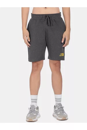 Flying Machine Men Charcoal Shorts