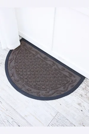 Ariana Set Of 2 Brown Waterproof Outdoor Mat