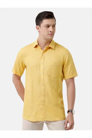 Linen Club Men Linen Sustainable Casual Shirt