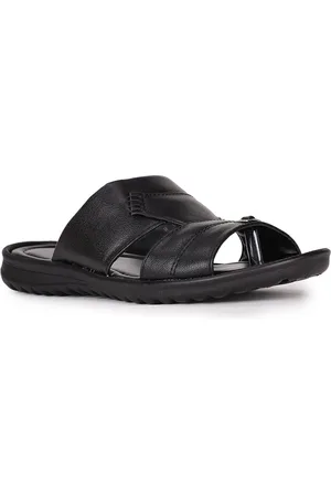 Bata Men Black Comfort Sandals