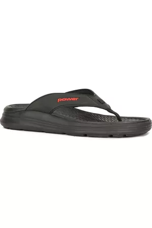 POWER Men Black & Red Comfort Sandals