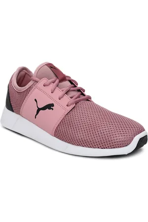 PUMA Women Pink Perforations Sneakers