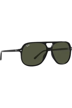 Ray-Ban Unisex UV Protected Green Lens Square Sunglasses - 0RB2198901/3160