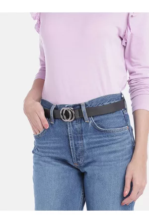 Berrylush Women Black Belt