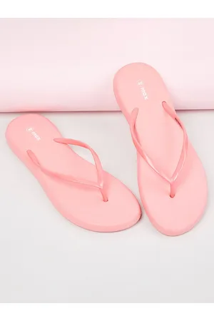 Max Collection Women Pink Thong Flip-Flops