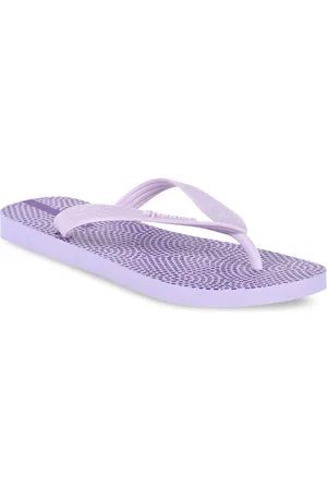 Ipanema Women Purple Printed Thong Flip-Flops