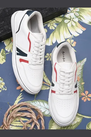 Mast & Harbour Men White Lightweight Sneakers