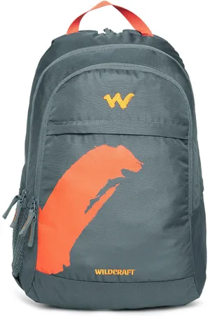 Wildcraft Unisex Grey Graphic Backpack