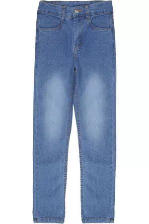 URBANO Boys Blue Regular Fit Mid-Rise Clean Look Stretchable Jeans