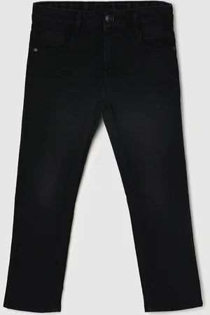 Max Collection Boys Regular Fit Mid-Rise Cotton Jeans