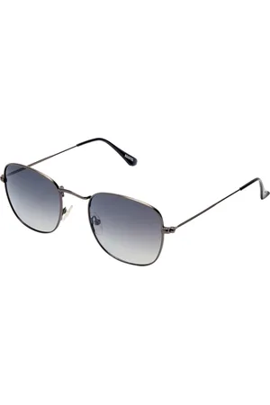 Roadies Unisex Grey Solid Polarized Square Sunglasses RD-107-C3