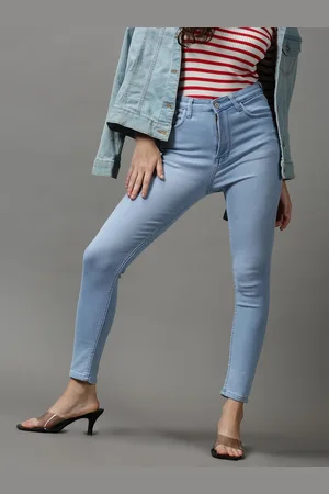 SHOWOFF Women Blue Skinny Fit Stretchable Jeans