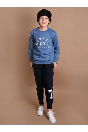 LilPicks Boys Solid Cotton Joggers