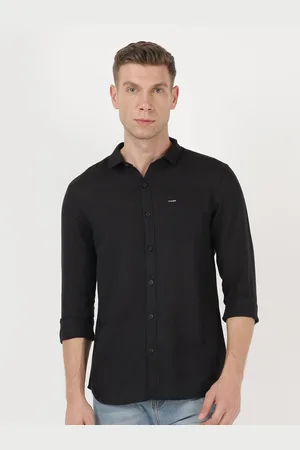 Wrangler Men Black Casual Shirt