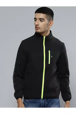 Fort Collins Men Black Solid Tailored Jacket