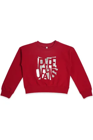 Pepe Jeans Girls Red Sweatshirt