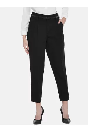 Van Heusen Black Trousers VWTFCRGBP50820 - 28 in Surat at best price by  Pantaloons (Iscon Mall) - Justdial