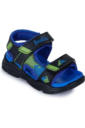Liberty Kids Blue & Black Sports Sandals