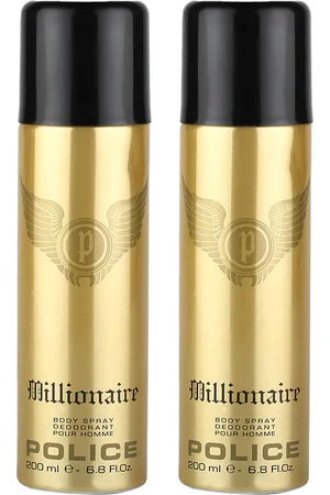 Police Men Set of 2 Millionaire Homme Deodorants
