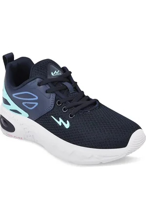 Campus Women Navy Blue Mesh Running Shoes