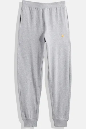 HRX Boys Grey Melange Solid Joggers
