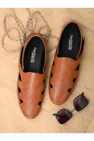 FENTACIA Men Brown Casual - Buy FENTACIA Men Brown Casual Online at Best  Price - Shop Online for Footwears in India | Flipkart.com