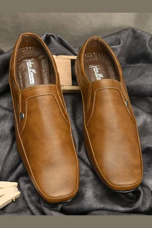 John Karsun Men Tan Semiformal Formal Shoes