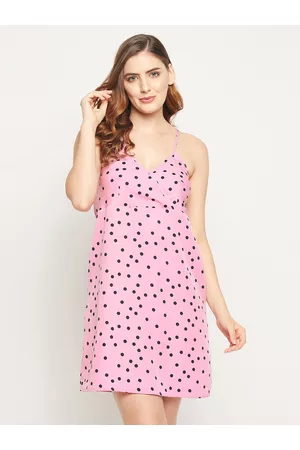 Clovia Polka Print Beach Dress