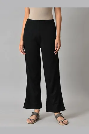 Elleven Women Black Palazzos