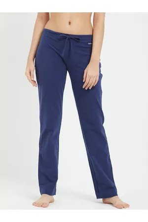 Fruit Of The Loom Women Loungewear - Women Navy Blue Solid Lounge Pants FKPS01-A1S4