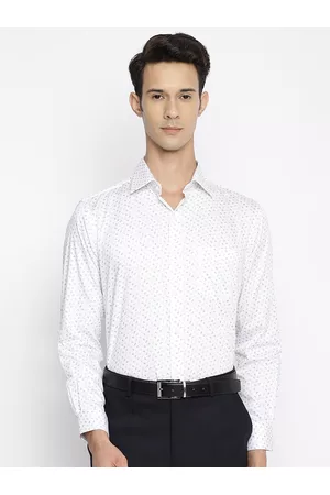 CANTABIL Men Printed Cotton Formal Shirt