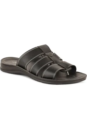 Bata Men Black Comfort Sandals