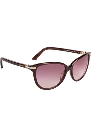 Swarovski Women Cateye Sunglasses SK0077 56 48F