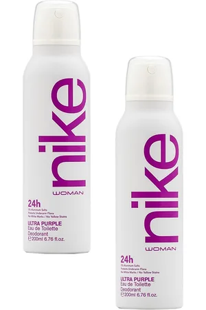 Nike Women Pack Of 2 Ultra Purple Fresh EDT Deodorant - 200 ml Each