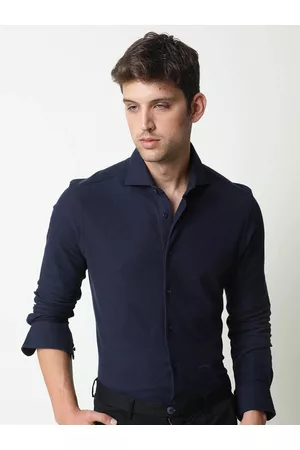 RARE RABBIT Casual Shirts : Buy RARE RABBIT Ascot Mustard Casual Shirt  Online