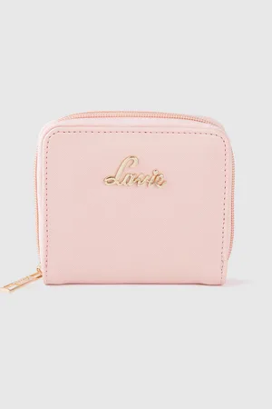 LAVIE Women Pink Solid Zip Around Wallet