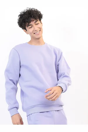 Highlander Men Lavender Pullover Sweatshirt