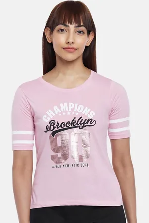 Pantaloons Pink Print Top