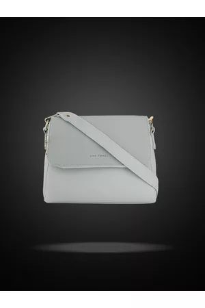 Lino Perros Women Blue Solid Sling Bag
